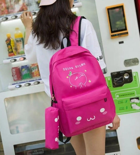 Casual Canvas Backpack For Girls | Trendy & Stylish | Pinkdose