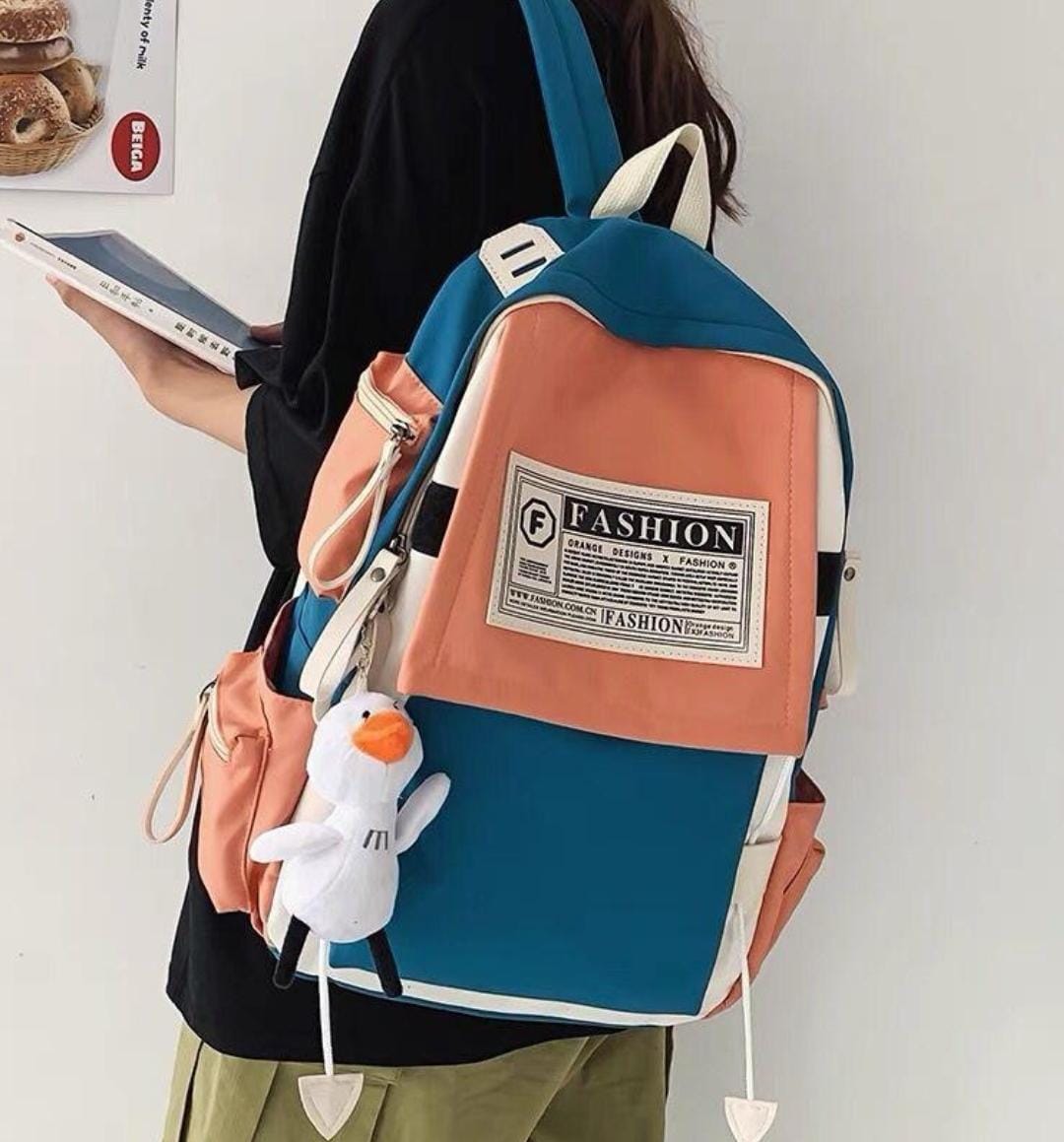 Casual Nylon Backpack For Girls | Stylish & Trendy | Pinkdose