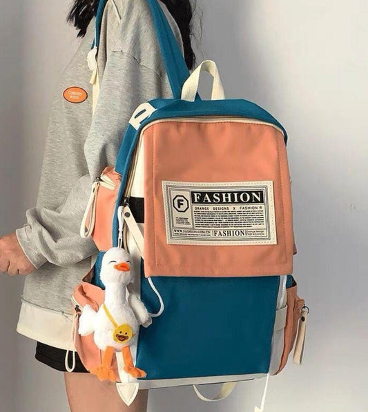 Casual Nylon Backpack For Girls | Stylish & Trendy | Pinkdose