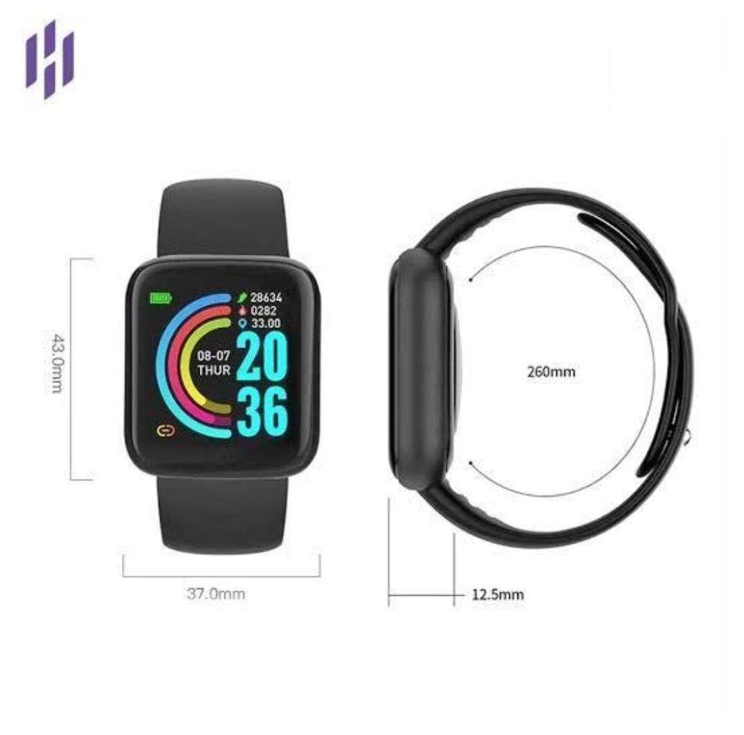 D20 Pro Smart Watch Fitness Tracker | Pinkdose