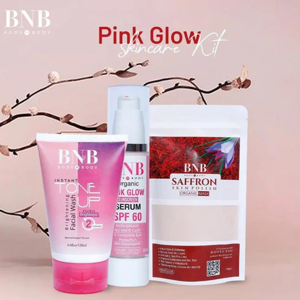 BNB Pink Glow Skincare Kit