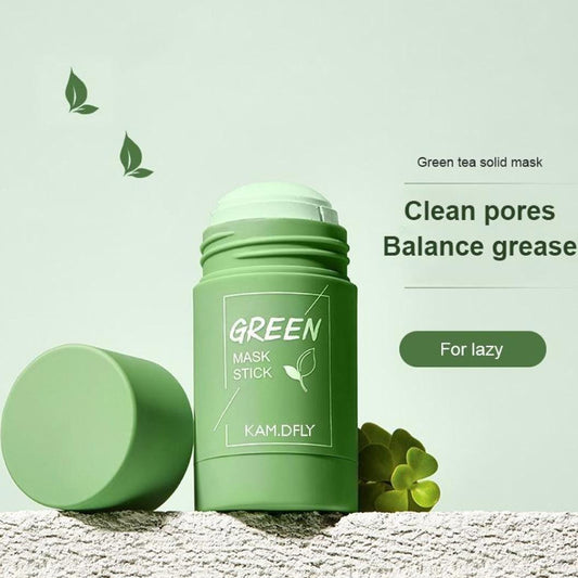 Green Tea Face Cleansing Mask And Purifying Clay Stick 40g | Pinkdose