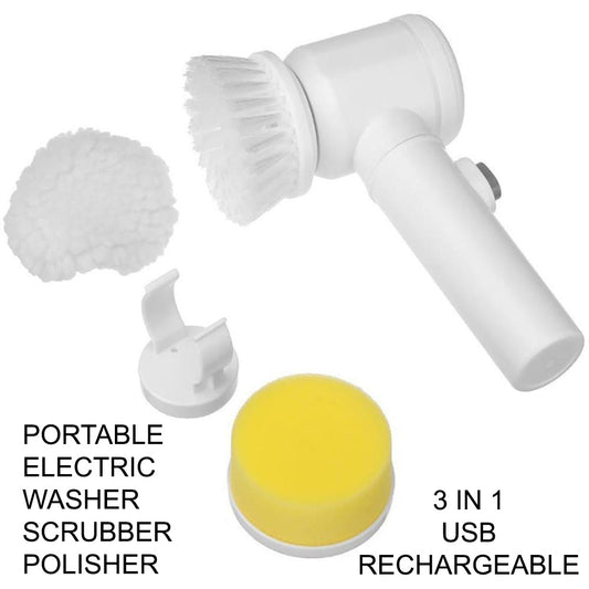 Multifunctional Rechargeable Washer | Scrubber | Polisher